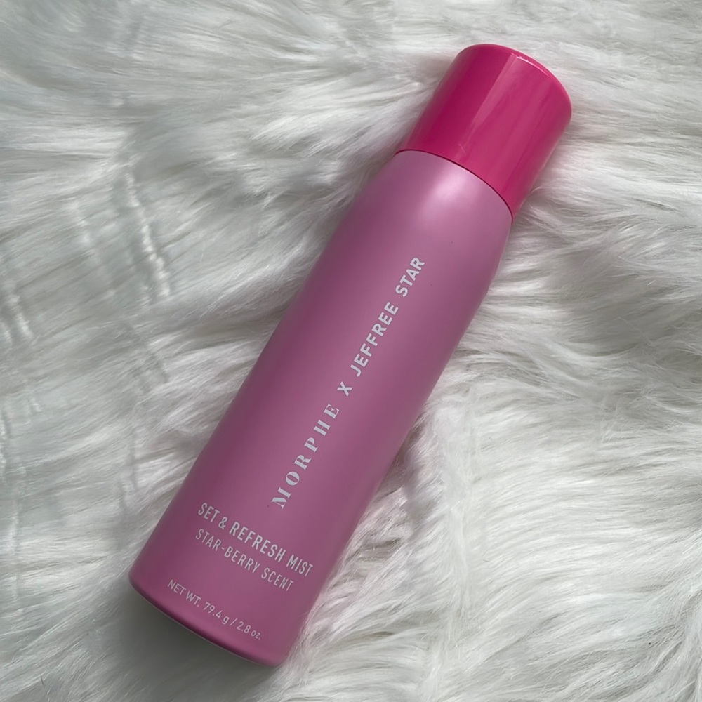 LAST ONE - Morphe x Jeffree Star Set & Refresh Mist Star-Berry Setting Spray